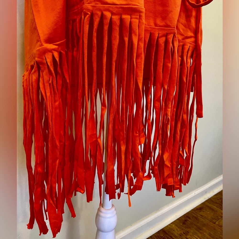 DG2 By Diane Gilman Fringed Tunic Size 1X NWT 1B2 - Picture 4 of 7